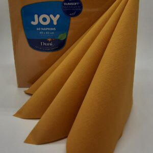 SERWETKI flizelinowe DUNI 40x40 MIODOWE ZŁOTE