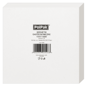 Serwetki gastronomiczne 17x17 proste 500 szt.
