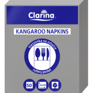 KIESZONKI NA SZTUĆCE SZARE 50 SZT