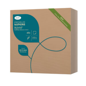 SERWETKI FLIZELINOWE ECOECHO 40X40 DUNI 60 szt.