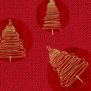 SERWETKI flizelinowe DUNI 40x40 ELEGANT TREES 60 szt.