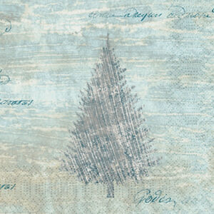 Serwetki DUNI 33x33 3W BLUE WINTER BOŻE NARODZENIE 50 szt.