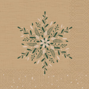 Serwetki DUNI 33x33 3W NATURAL CHARM BOŻE NARODZENIE 50 szt.