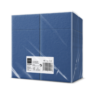 KIESZONKI na sztućce GRANATOWE 50 szt.