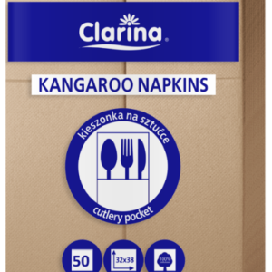 KIESZONKI na sztućce ECO BRĄZ 50 szt.